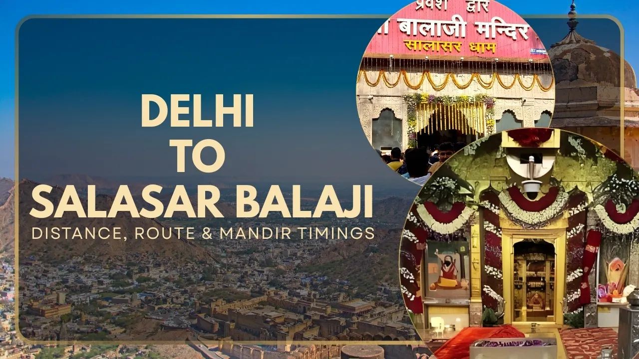 Delhi to Salasar Balaji Distance