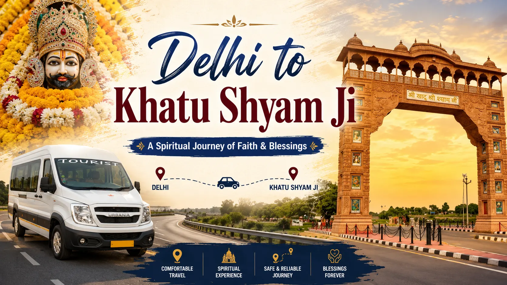 Delhi to Khatu Syam Ji