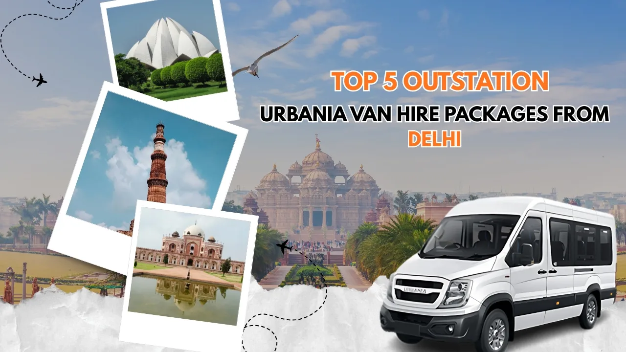 9-Seater Luxury Urbania Delhi to Jaipur